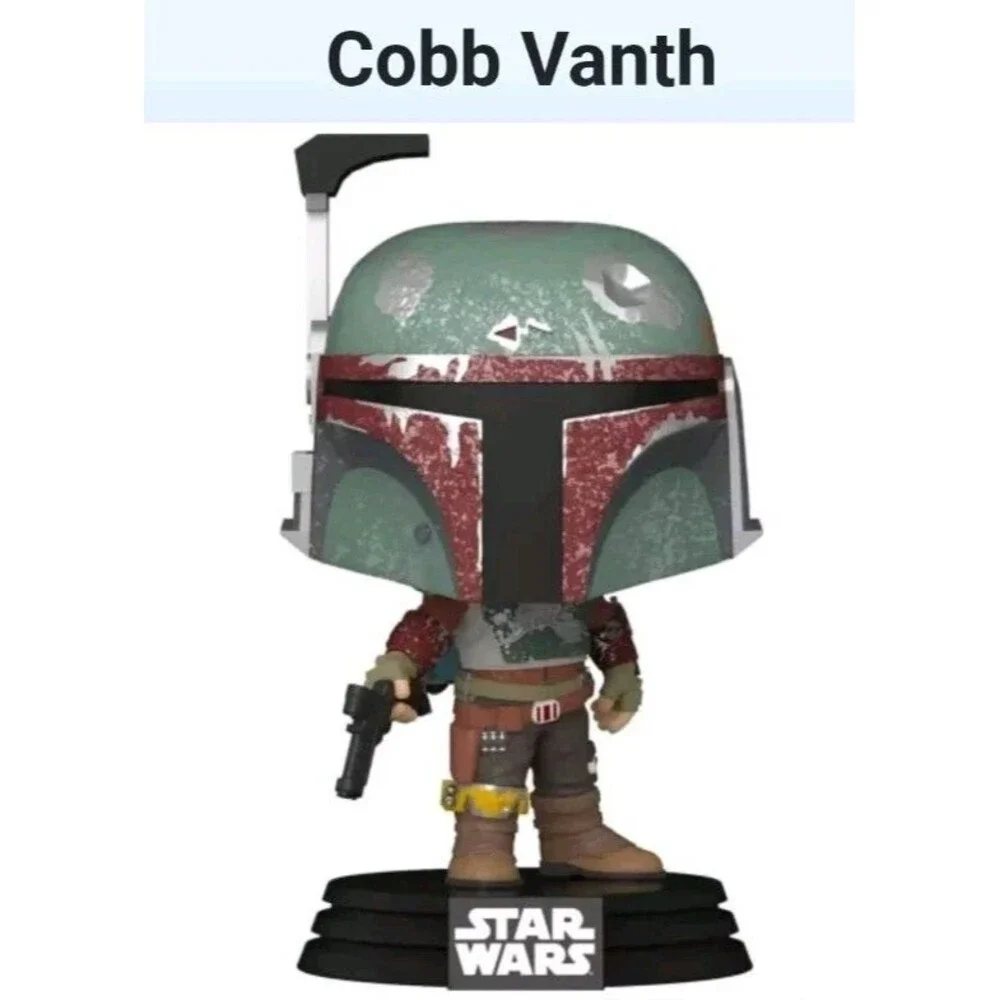 NIB Funko POP! Star Wars Cobb Vanth #484 Figure